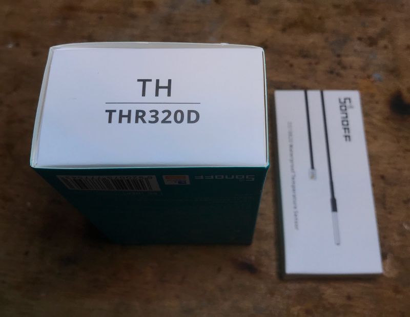 [ESP32] Termostat z wyświetlaczem i WiFi - Sonoff THR320D - aplikacja eWeLink