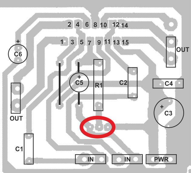 Tda7377 схема включения