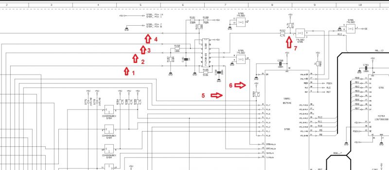 Porsche 911 '84 - Podłączenie sterownika silnika z LM1815 i LM311 do układu F12438-03 Bosch