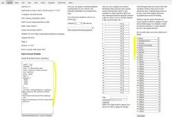 Screenshot of a configuration interface with channel settings.