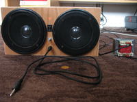 Przenośne głośniki stereo 2x15W Przenośne głośniki stereo 2x15W