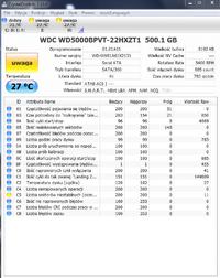 WDC WD5000BPVT-22HXZT1 - remap - mhdd nie rozpoznaje dysku
