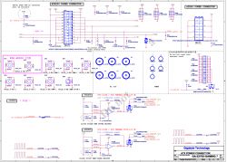 Schemat blokowy złącza zasilania ATX i elementów elektronicznych na płycie głównej Gigabyte GA-Z270X-Gaming 7.