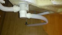 Installation of a shower tray, problems with drainage to the sewage system.