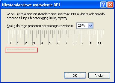 Windows XP - jak przywrócić normalne rozmiary ikon i tekstu?