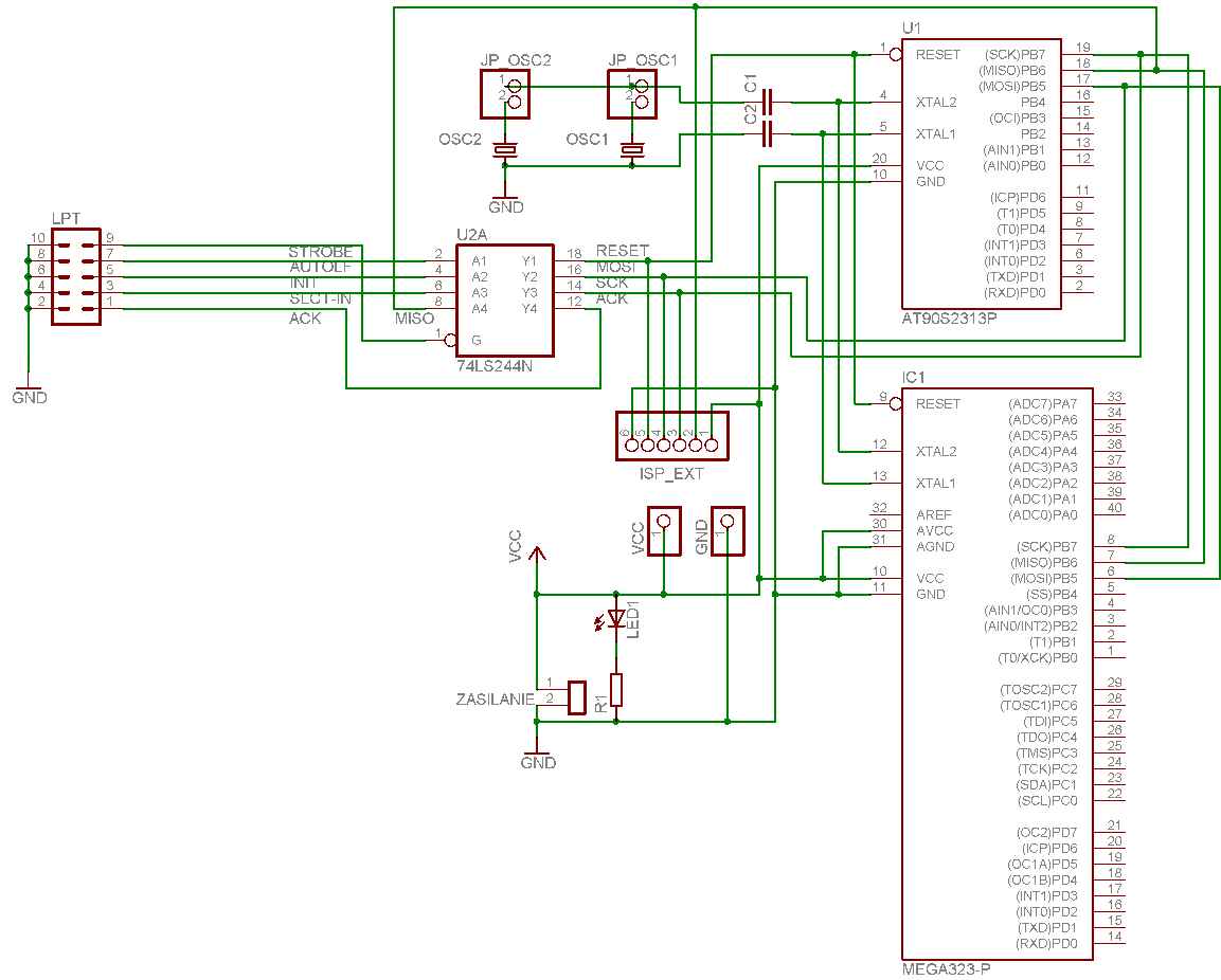 ATMega 8 - przydatne informacje dla początkujących - 4