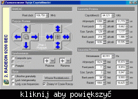 Wyświetlenie 1600x1200 na 15-calowym monitorze CRT Wyświetlenie 1600x1200 na 15-calowym monitorze CRT