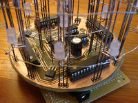 Cylinder z 95 diod RGB