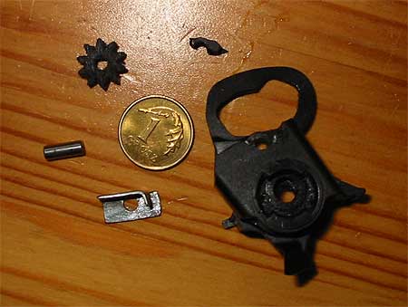 Wielofunkcyjna HP PSC 1315 i podobne - regeneracja sprzęgła.