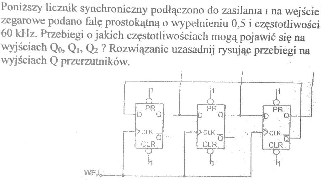 Pisemny Sprawdzian Wiadomości Z Działu Układy Cyfrowe Cz 1