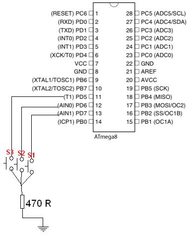 Pierwszy program (BASCOM) - Kalkulator.