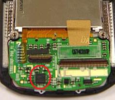 SAMSUNG D900i nie działają klawisze pod LCD