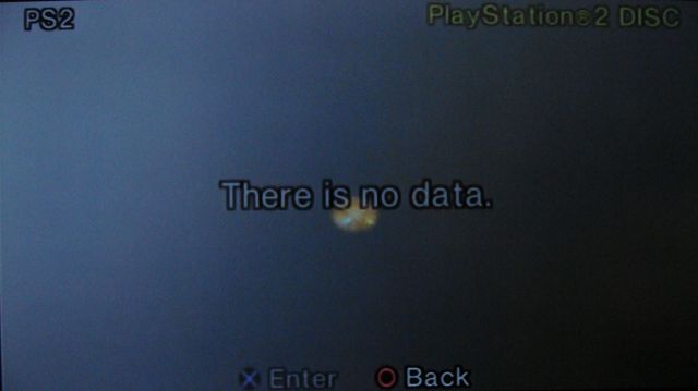 PS2 Slim SCPH-90004 komunikat 'DVD Player is not set up'