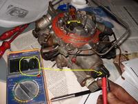 Pierburg 2ee _ nastawnik przesłony wstępnej