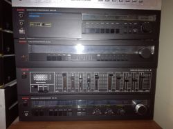 [Sprzedam] Wieża Diora SSL042 Unitra - Wzmacniacz Sprawny, Tuner do Przestrojenia