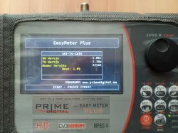 Miernik EASY METER PLUS combo DVB-S/S2, DVB-T, DVB-C ,