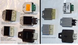 Pinouty modułów zapłonowych i regulatorów w popularnych motorowerach
