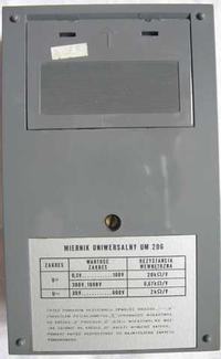 UM-206 Miernik Uniwersalny - Szukam instrukcji i schematu