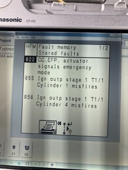 Wypadanie zapłonów w Mercedesie W202 2.2 benz 93r M111 po osiągnięciu 78°C na 2 cylindrach