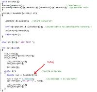 Co oznacza liczba w nawiasie - program w C