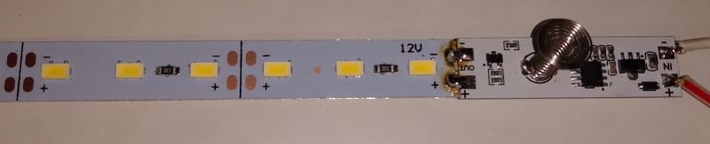 Włącznik/ściemniacz dotykowy do lamp LED Włącznik/ściemniacz dotykowy do lamp LED