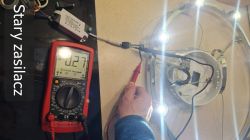 Lampa LED 8×12 V/3 W - za mały prąd z zasilacza LED 100 V/350 mA -> tylko 0,3 mA