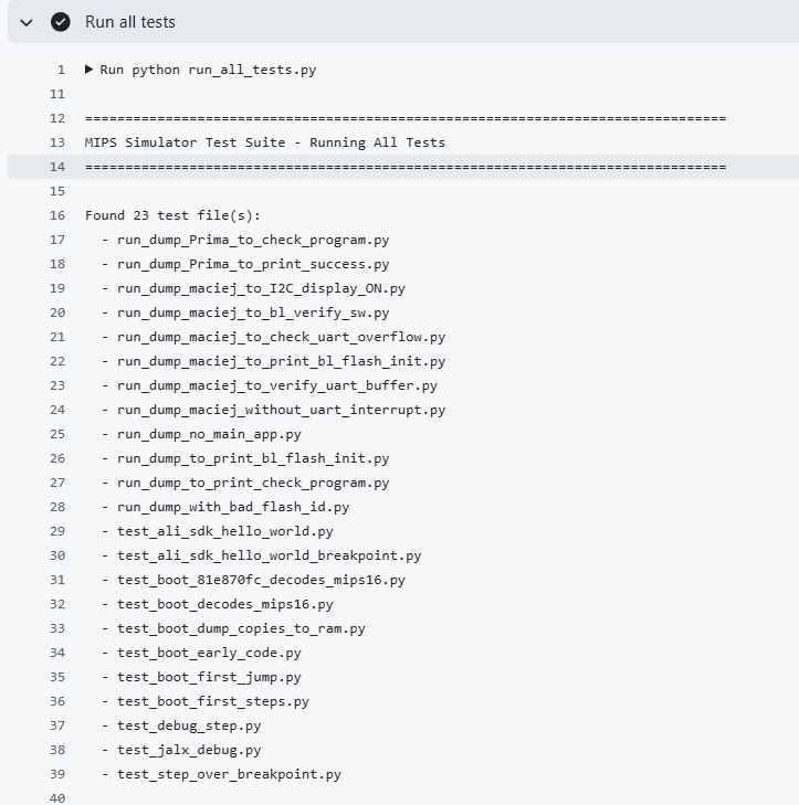 Running a simple MIPS emulator in Python for ALI M3801 firmware (Hello World)