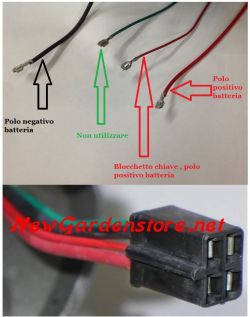 Tecumseh XL/C 6HP VLV60 podłączenie stacyjki 2 pin
