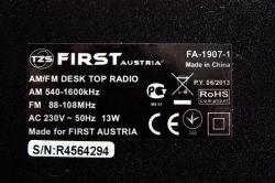 Transformator sieciowy - nie działa zasilanie w odbiorniku radiowym