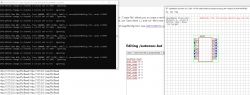 OpenBeken simulation with code and error console.