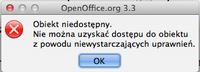 Open Office, nie otwiera plików .odt Open Office, nie otwiera plików .odt