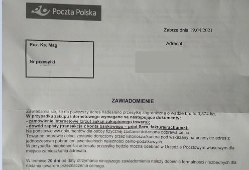 AliExpress, zakupy w Chinach: Cło, VAT i inne opłaty z tym związane