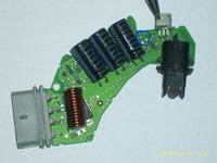 Uszkodzony kondensator SMD- opornica obrotów dmuchawy Vectra C