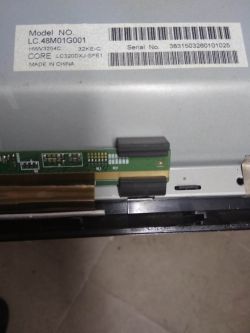TV SHARP LC-32CHE5100E - Pojawiające się paski na matrycy