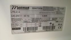 Lodówka Mastercook LTB-414 - W chłodziarce jest ok 13 st. a w zamrażarce ok - 30 Lodówka Mastercook LTB-414 - W chłodziarce jest ok 13 st. a w zamrażarce ok - 30