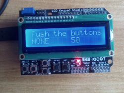 Shield z LCD 2 x 16 i klawiaturą LCD1602 - made in China - Recenzja.