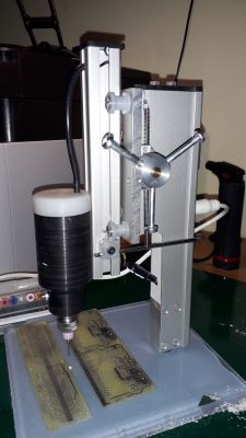 [Wiertarka] Mini wiertarka do PCB