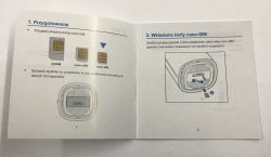 Instrukcja ZTE: wkładanie karty nano-SIM do routera G5 Ultra MC8512