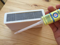 Zegar biurkowy w stylu Space Invaders