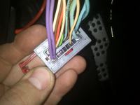 Peugeot 307 CC 2006 - Schemat pinów BSI dla centralnego zamka