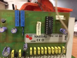 Nassau ND200 Gate Drive Control Panel: Adjusting Programming, Limit Switches & Pneumatic Sensor Nassau ND200 Gate Drive Control Panel: Adjusting Programming, Limit Switches & Pneumatic Sensor