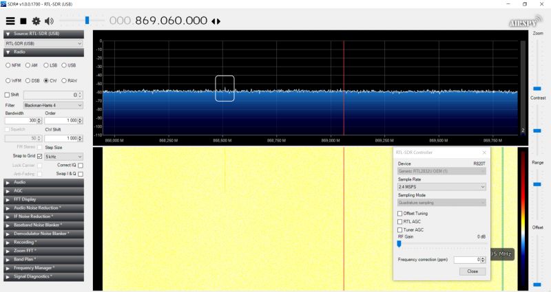 Porównanie dwóch odbiorników RTL-SDR Porównanie dwóch odbiorników RTL-SDR