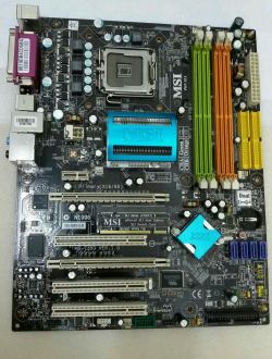 MSI P6N Platinum - Wersja zwykła nie SLI, potrzebny bios z opcjami oc.