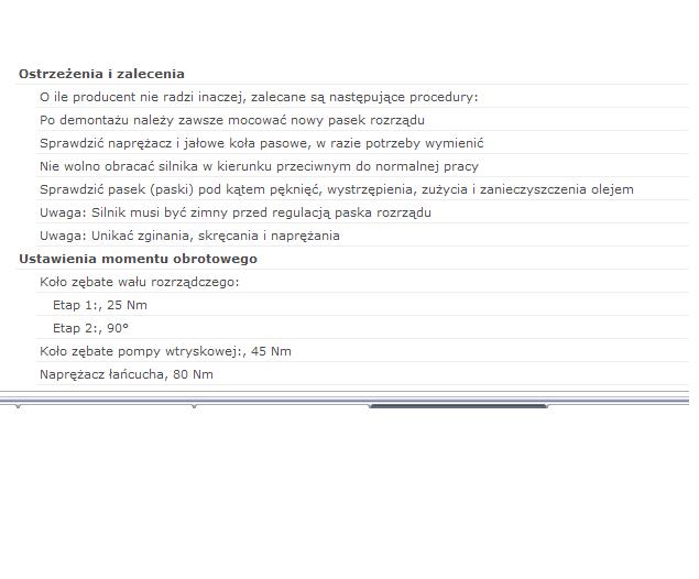 MERCEDES VITO 2.3 TD poszukuję schematu układu rozrządu.