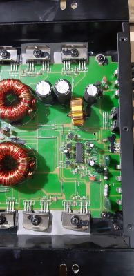 A/D/S AB470 1400W - uszkodzony kondensator C2 100nf, grzanie po wymianie