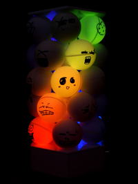 Ping-pongowa wielokanałowa lampa RGB Ping-pongowa wielokanałowa lampa RGB