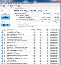 Odzyskiwanie danych z dysku sformatowanego przez dekoder NC+ - DMDE pokazuje partycje