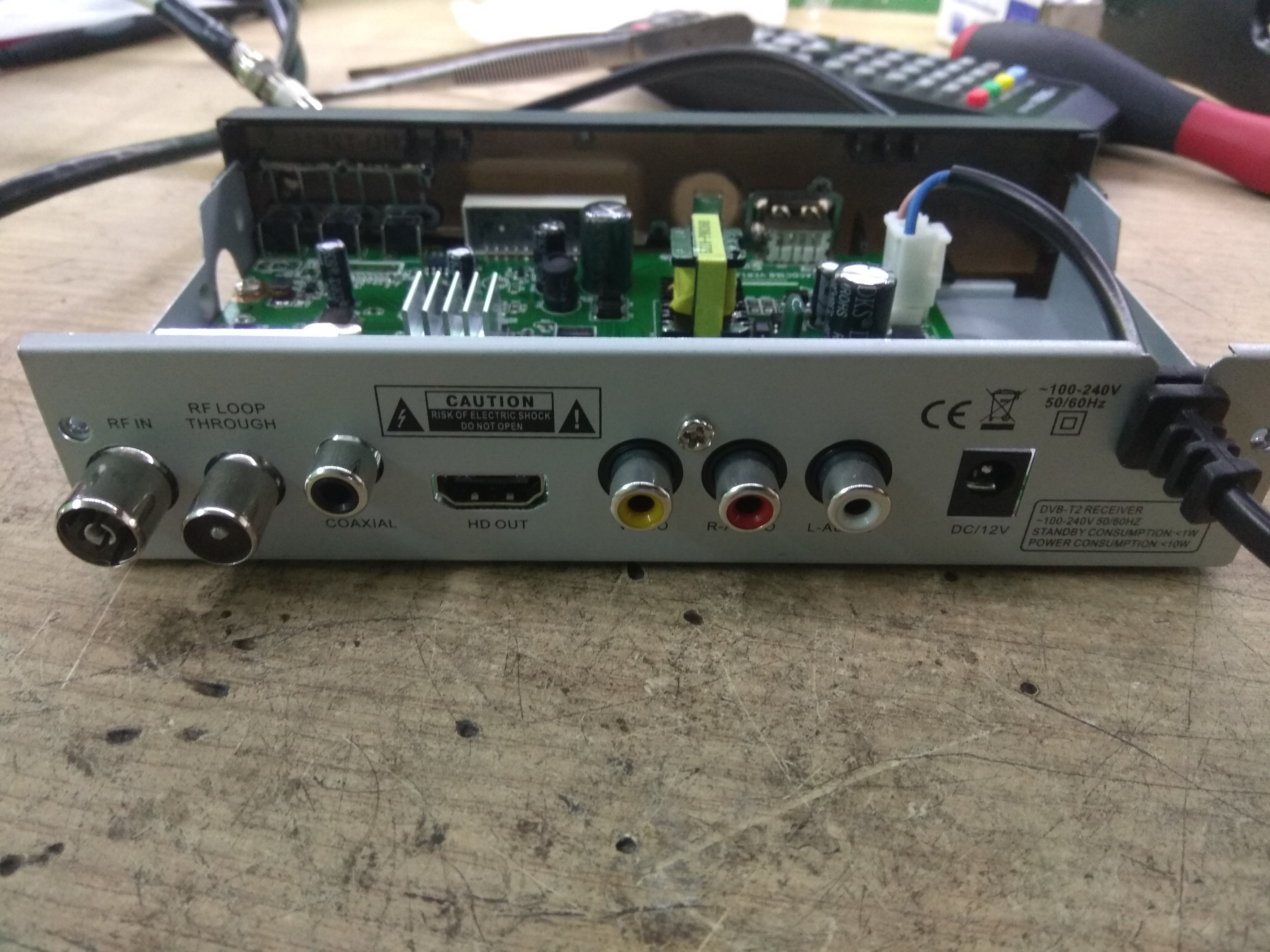 Smartbox HDT2F11, Main Board JNMB7T01.R836.EACDC168.VER1.0