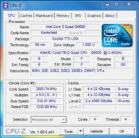 C2Q Q6600 + EG41MFT-US2H +DDR3 - Maksymalny overclocking. (Zalman CNPS5X)