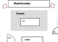 Ustawienie kolumn Alton 110 oraz Polaris 200 w pomieszczeniu 24m2.